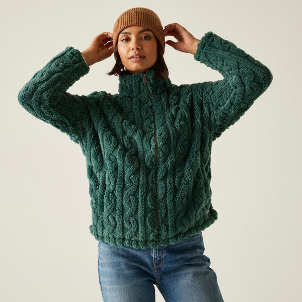 Regatta Alaiya Ladies Full Zip Fleece Spruce Green