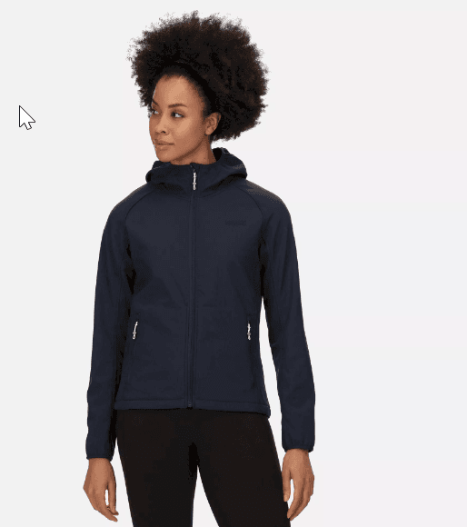 Regatta Arec Iii Navy Womens Softshell Jacket