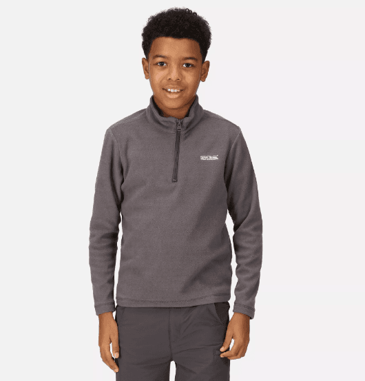 Regatta  Hot Shot Ii Kids Fleece Seal Grey