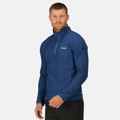 Regatta  Montes Mens Fleece Snorkel Blue/Black