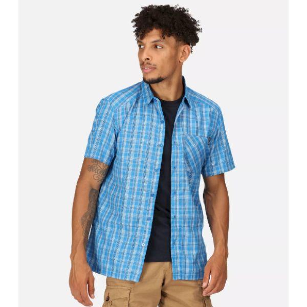 Regatta  Kalambo Vii Mens Shirts Seville Check