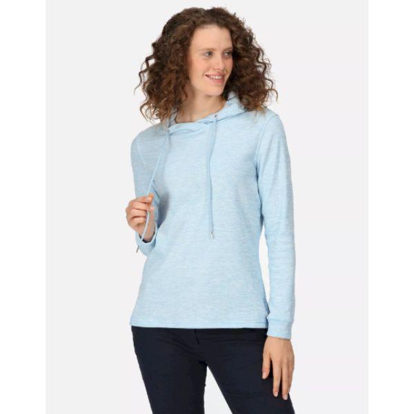 Regatta  Azaelia Hoody Womens Fleece Powder Blue Marl