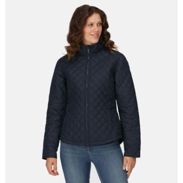 Regatta  Carmine Womens Baffled/Quilted Jackets Navy