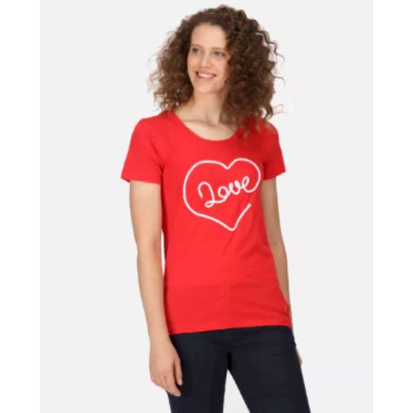 Regatta  Filandra Vii Womens T-Shirts/Polos/Vests Miami Red