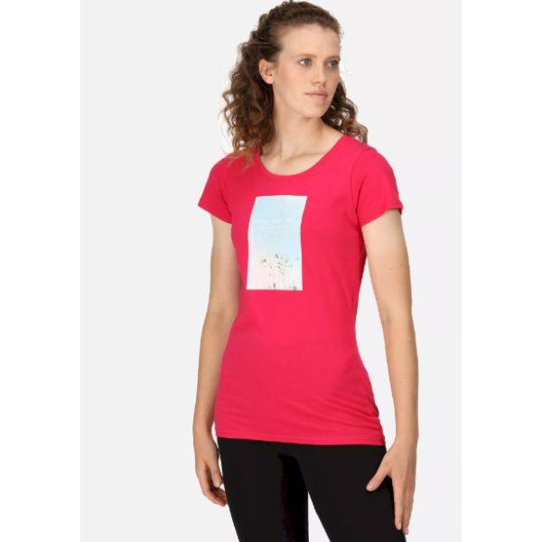 Regatta  Breezed Iii Womens T-Shirts/Polos/Vests Pink Potion