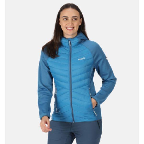 Regatta Wms Andreson Vii Womens Baffled/Quilted Jackets Dusty Denim 20