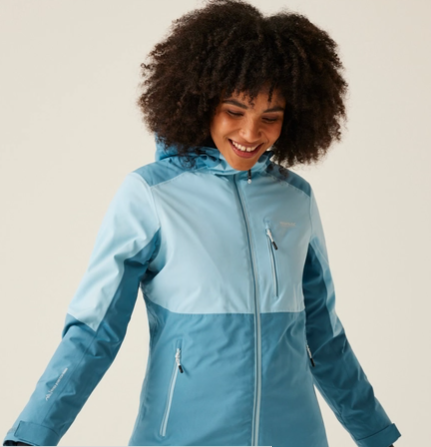 Regatta  Kelora  Womens Waterproof Insulated Coronet Blue/Clear Sky