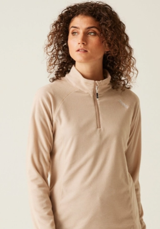Regatta  Womens Montes  Womens Fleece Warm Taupe/Blanc De Blanc