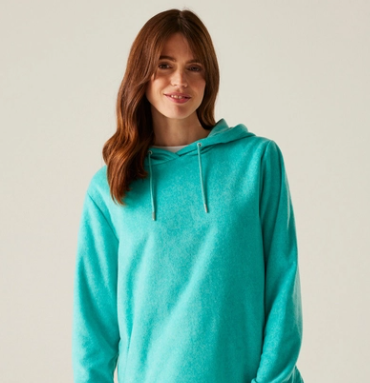 Regatta Mayse Hoody Ladies Fleece Turquoise Marl