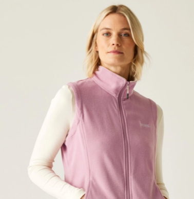 Regatta Sweetness II Ladies Body Warmer Lilas Light Vanilla
