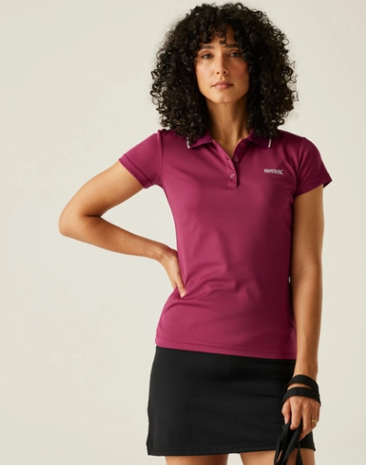 Regatta Maverick V Ladies Polo Shirt Beaujolais