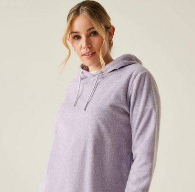 Regatta Mayse Ladies Hoody Lilac Thistle Marl