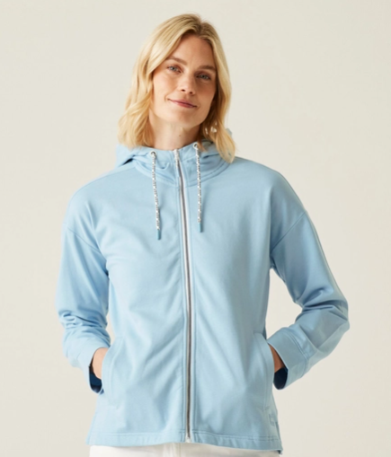 Regatta Bayletta Hoody II Ladies Fleece Chambray Blue