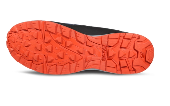 Regatta Samaris Lite Low Mens Shoes Moonlight Denim/Orange