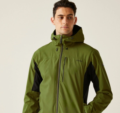 Regatta Mens Birchdale II Jacket Nephrite Green/Black