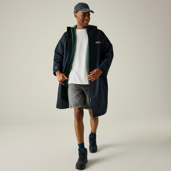Regatta Waterproof Robe Navy Ivy Moss