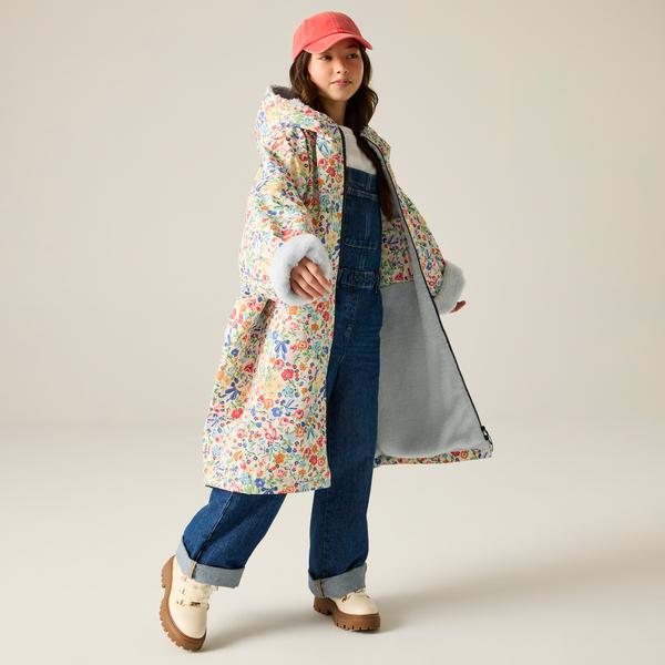 Cath Kidston Junior Changing Robe Cream Harmony Ditsy