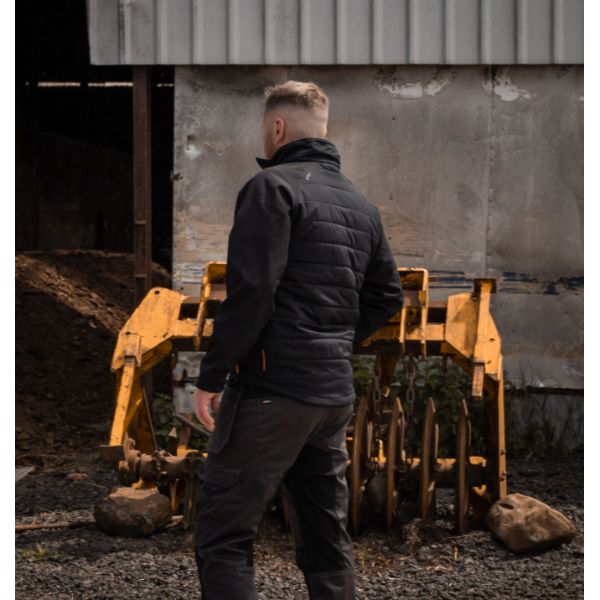 Xpert Pro Rip-Stop Insulated Hybrid Jacket Black