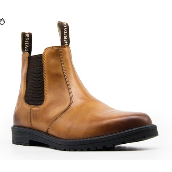 Xpert Heritage Saddler Dealer Boot Burnished Tan