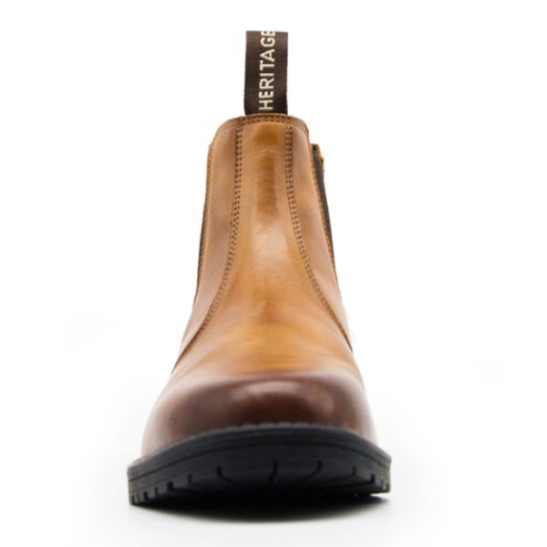 Xpert Heritage Saddler Dealer Boot Burnished Tan