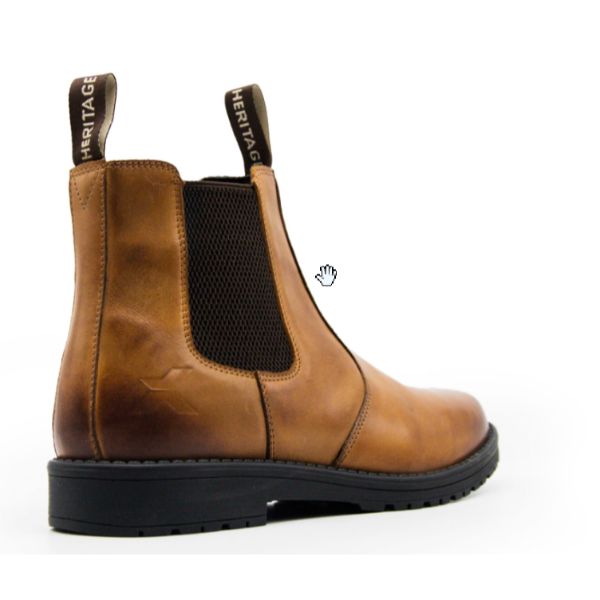 Xpert Heritage Saddler Dealer Boot Burnished Tan