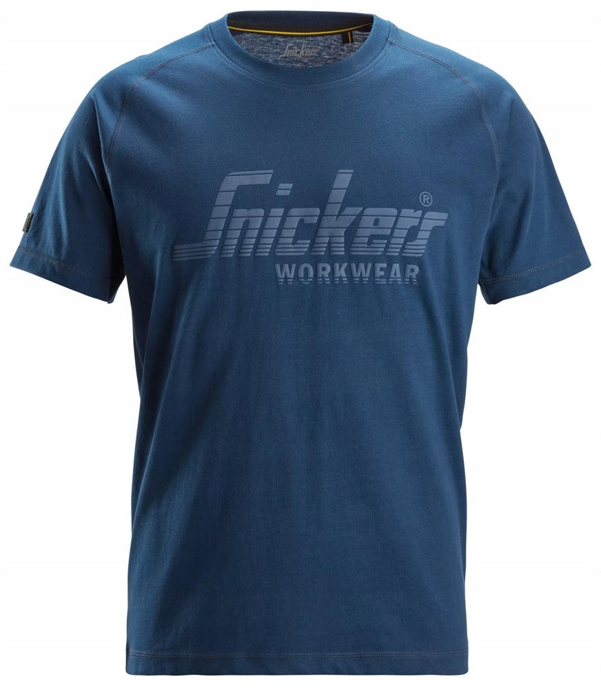 Snickers Logo T-Shirt Deep Blue