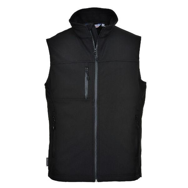 Portwest Softshell Bodywarmer Black