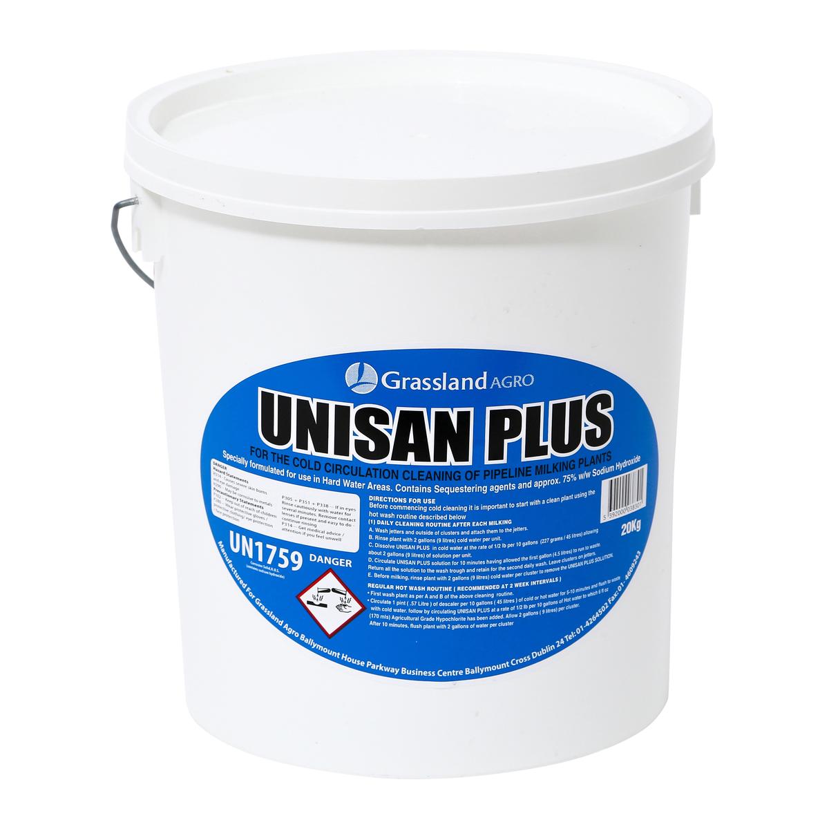 Unisan Plus 20kg Caustic Powder