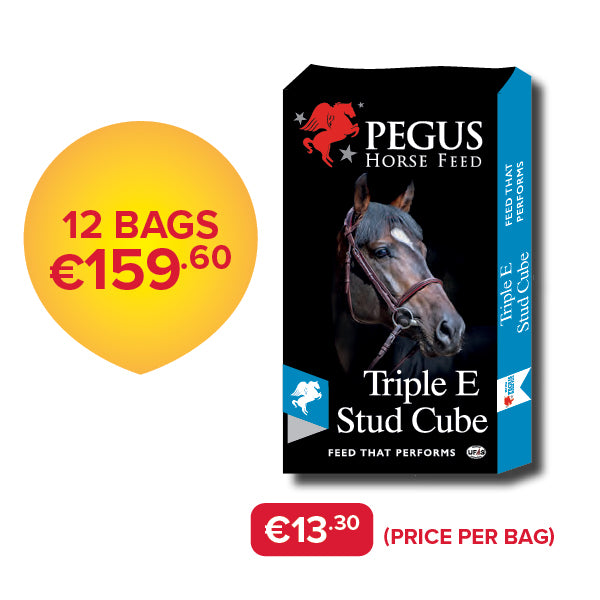 Pegus Horse Feed - Triple E Stud Cube (Bundle of 12)