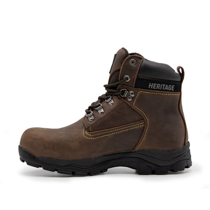 Xpert Heritage Legend Waterproof S3 Safety Boot Brown