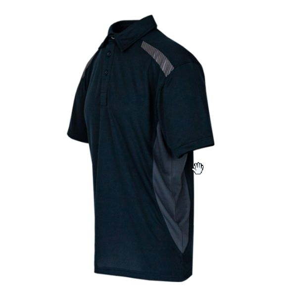 Xpert Pro Stretch Polo Shirt Navy/Grey