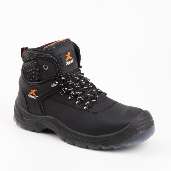 Xpert Warrior S3 Safety Laced Boot Black