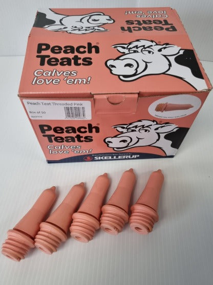 New Zealand Peach Teat - Screw in (Single)